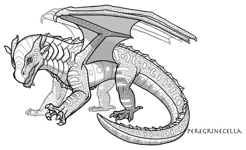 Baby seawing dragon coloring page free printable coloring pages