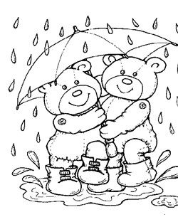 Teddy bears coloring pages all kids network