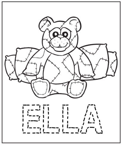 Childrens rainy day or any day activities personalized coloring books