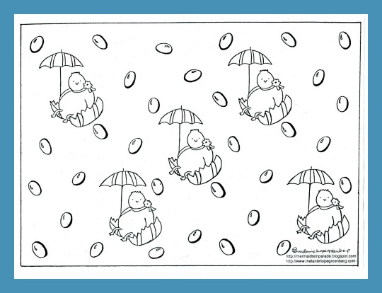 Easter coloring page