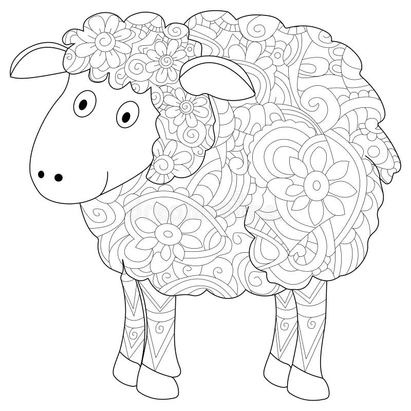 Ram coloring stock illustrations â ram coloring stock illustrations vectors clipart