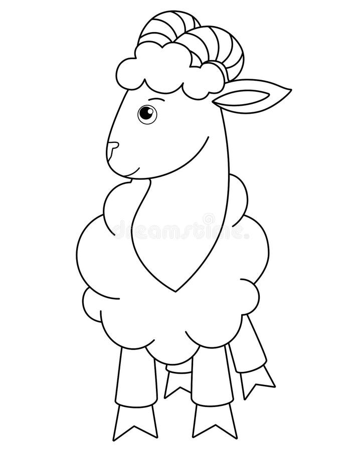 Ram coloring stock illustrations â ram coloring stock illustrations vectors clipart