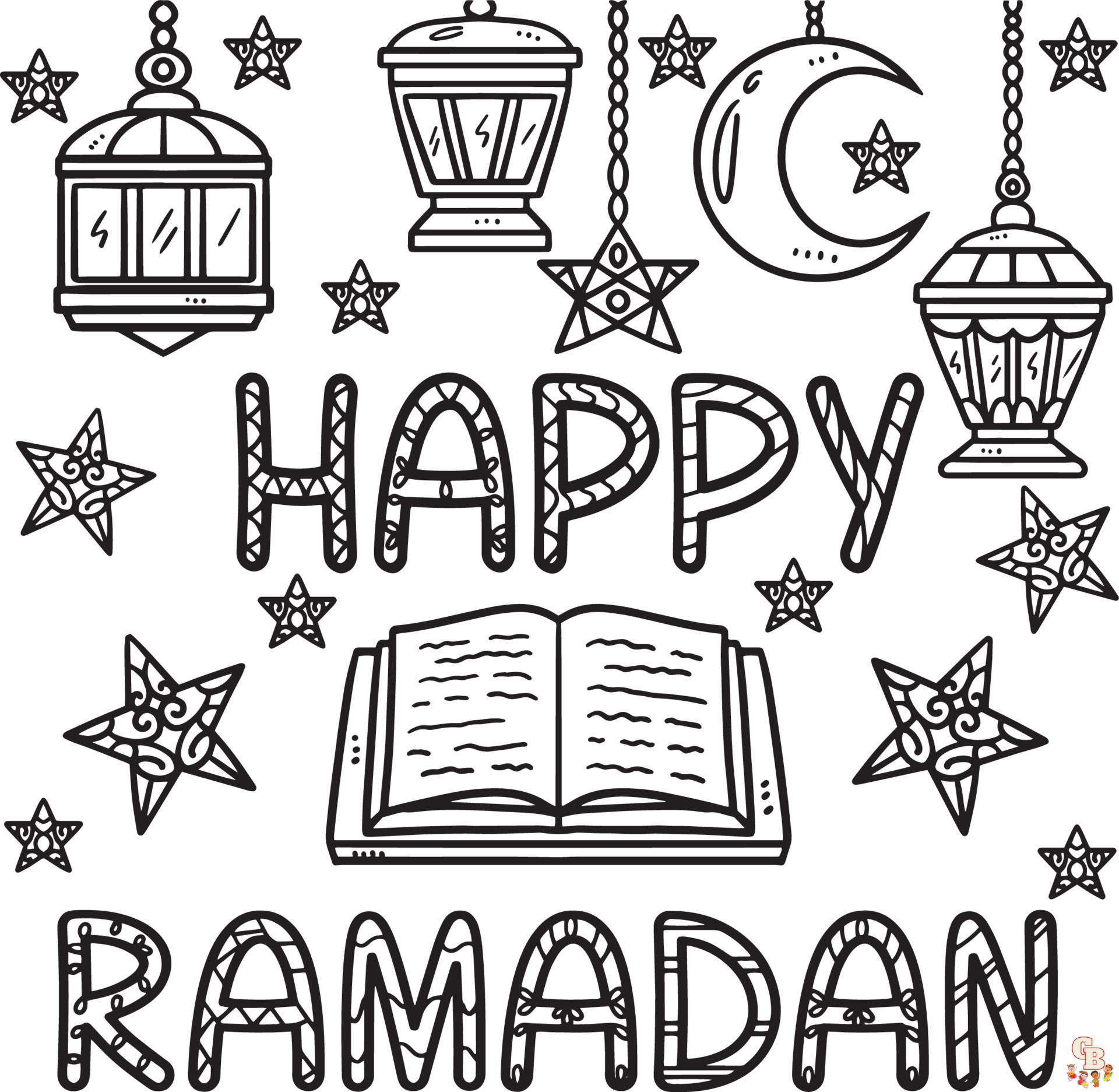 Ramadan coloring pages