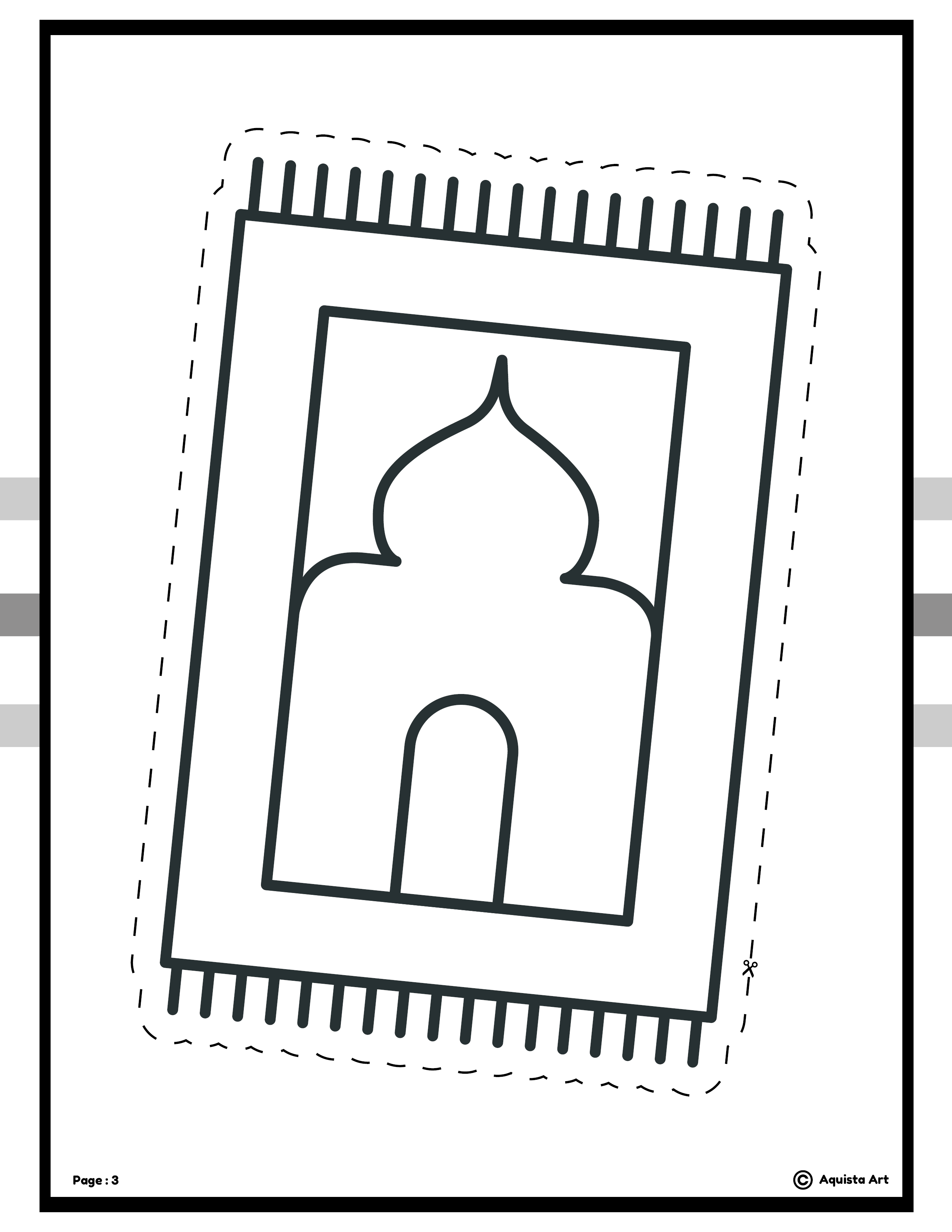 Ramadan cut color pages celebrate the holy month with fun activities made by teachers