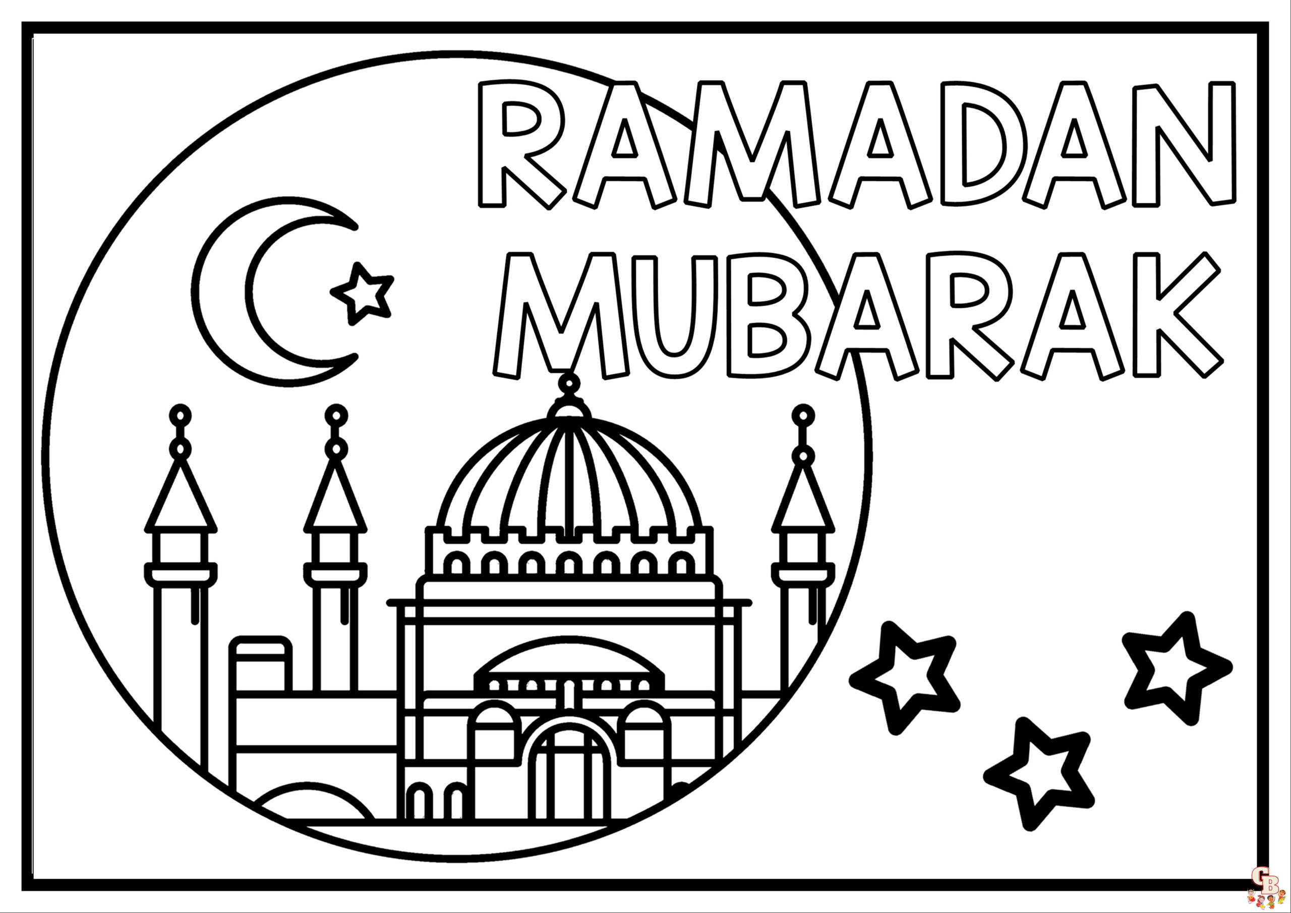 Ramadan coloring pages
