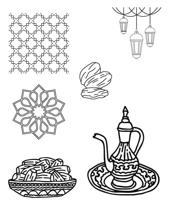Ramadan coloring pages