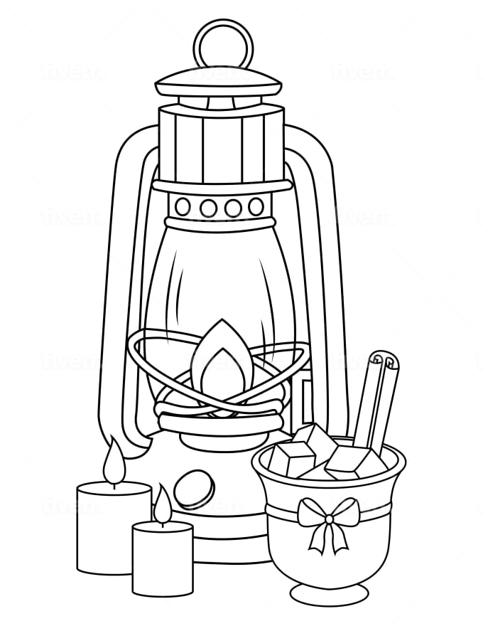 Draw unique coloring pages for children and adult by luttary