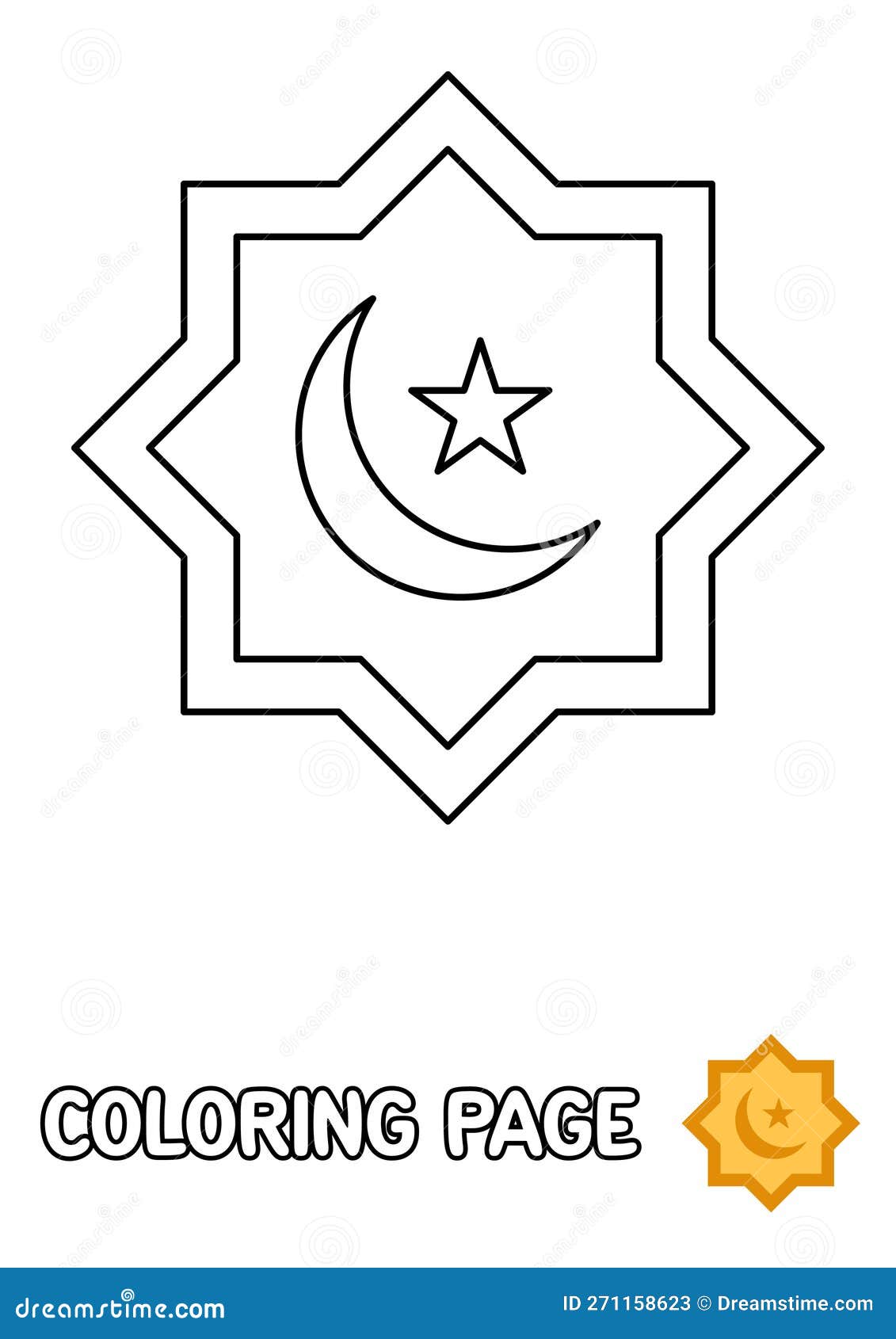 Eid coloring page stock illustrations â eid coloring page stock illustrations vectors clipart