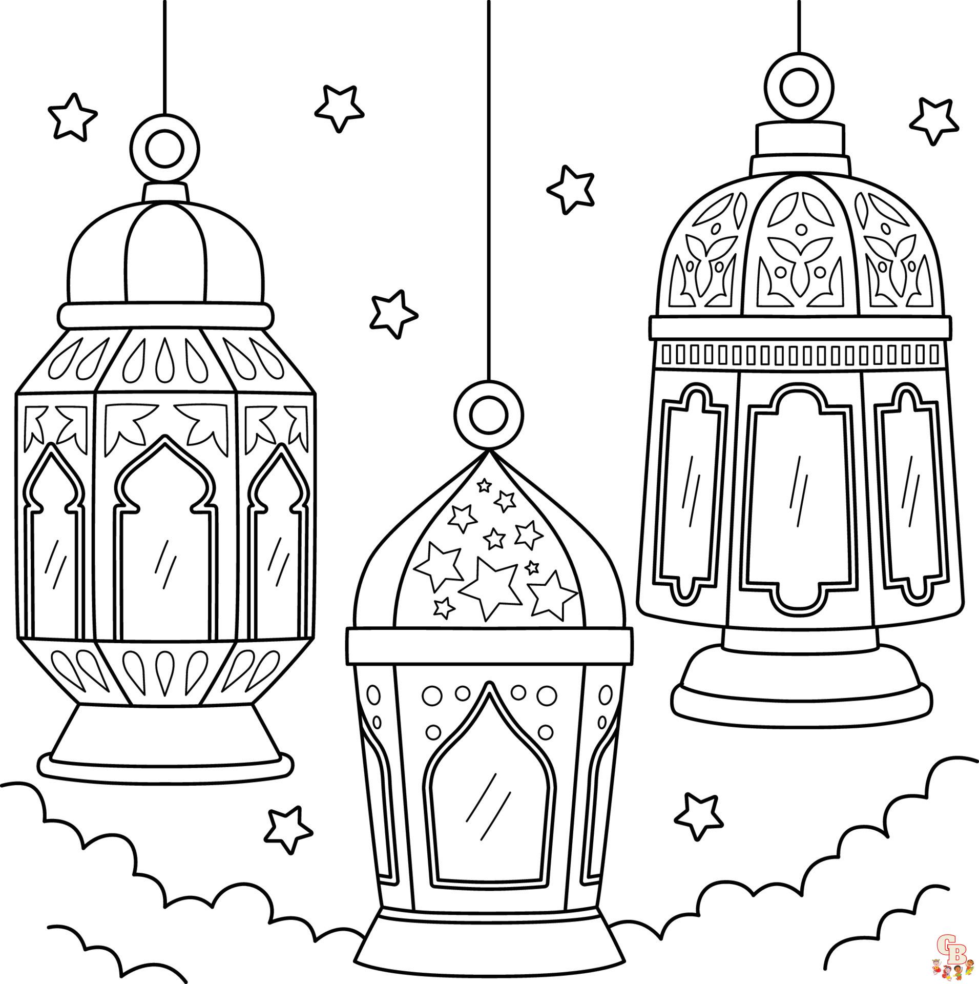 Ramadan coloring pages
