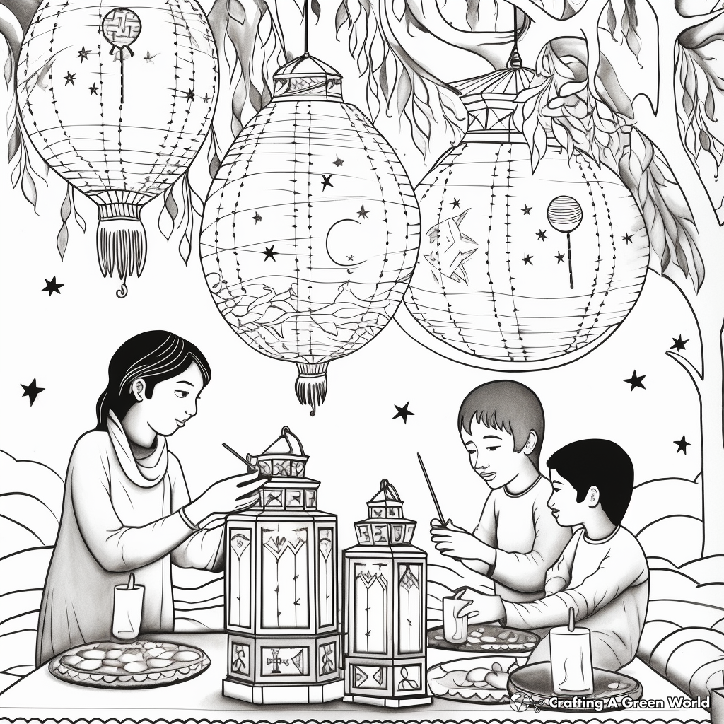 Ramadan coloring pages