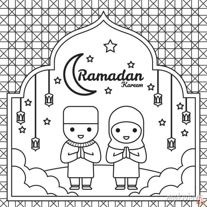 Ramadan coloring pages