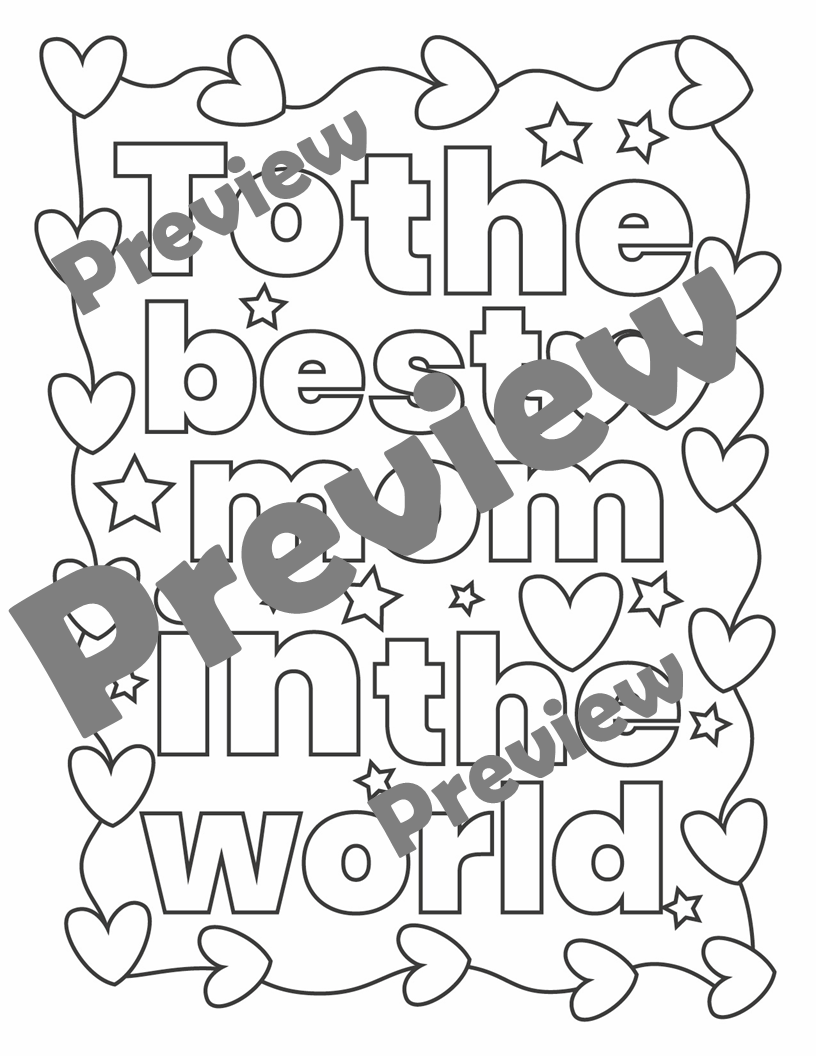 Mothers day coloring pages sweet inspiring illustrations to color for kids made by teachers