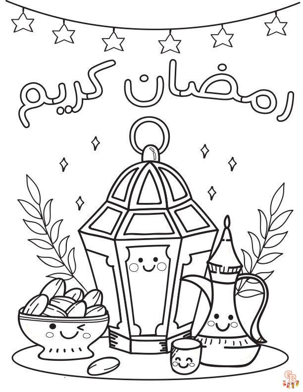 Ramadan coloring pages