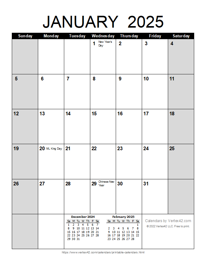 Calendar templates and images