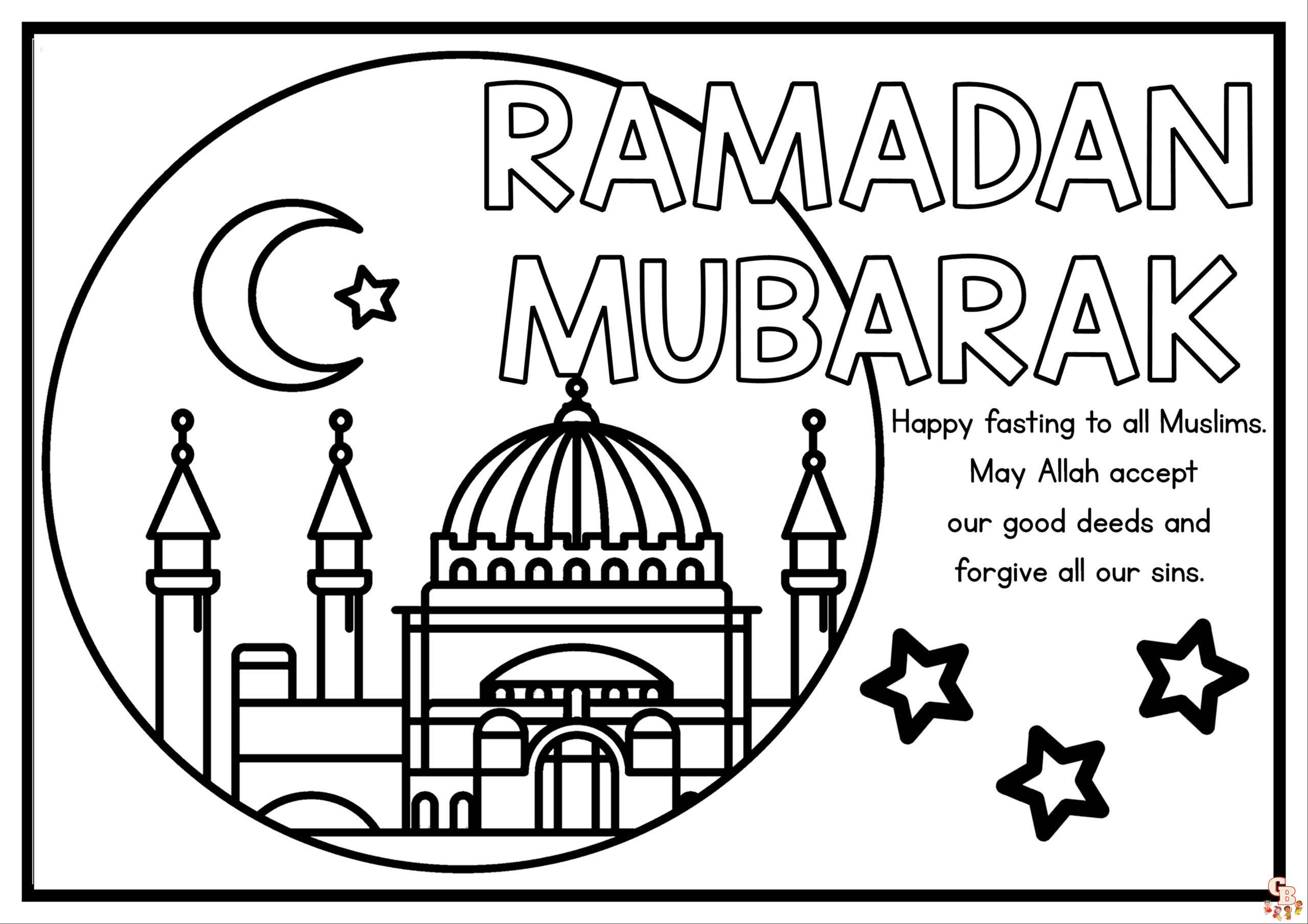 Ramadan coloring pages