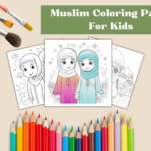 Muslim coloring book