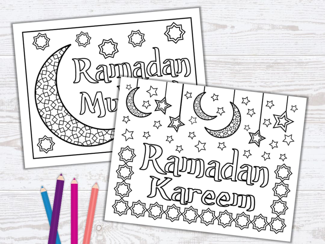 Ramadan coloring pages ramadan printable for kids and