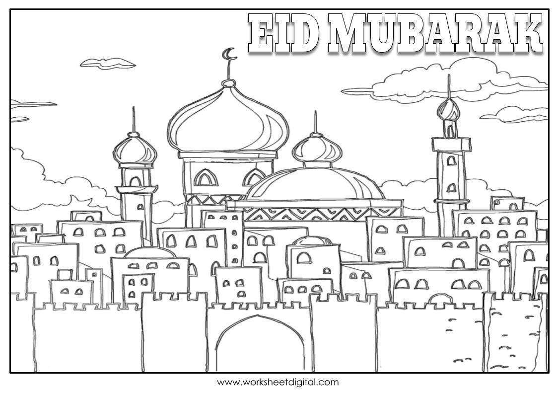 Ramadan coloring page