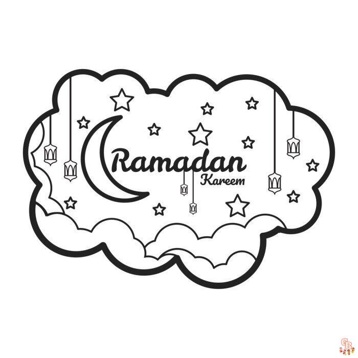 Ramadan coloring pages
