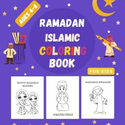 Stream pdf âï read ramadan islamic coloring book for kids ages