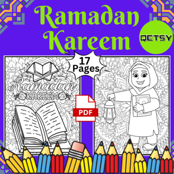 Ramadan mubarak coloring pages ramadan coloring sheets mindfulness ramadan
