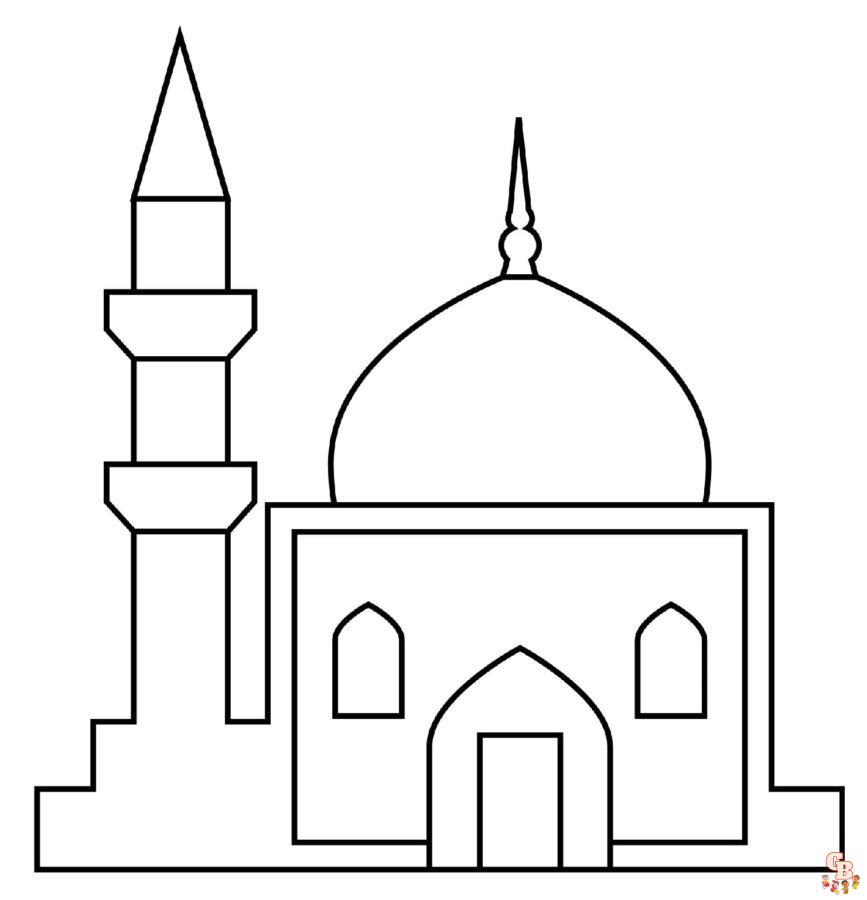 Ramadan coloring pages