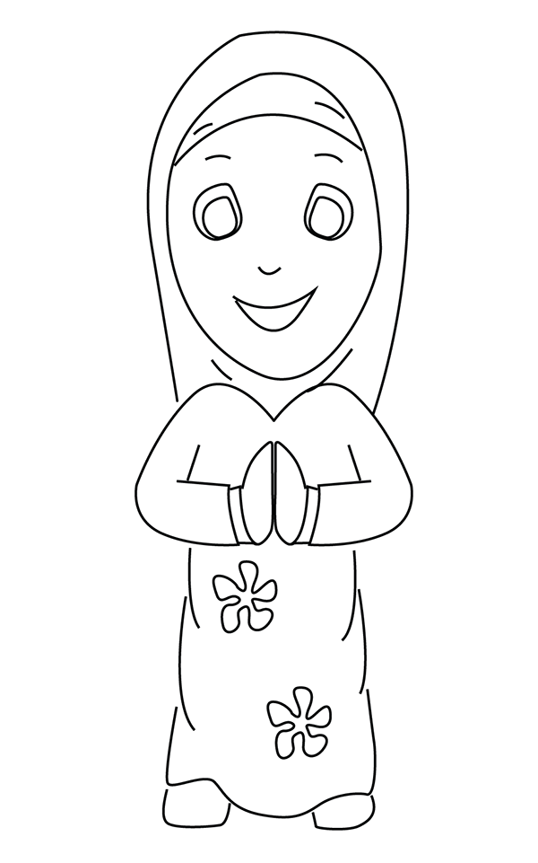 Ramadan louring pages free printables for kids