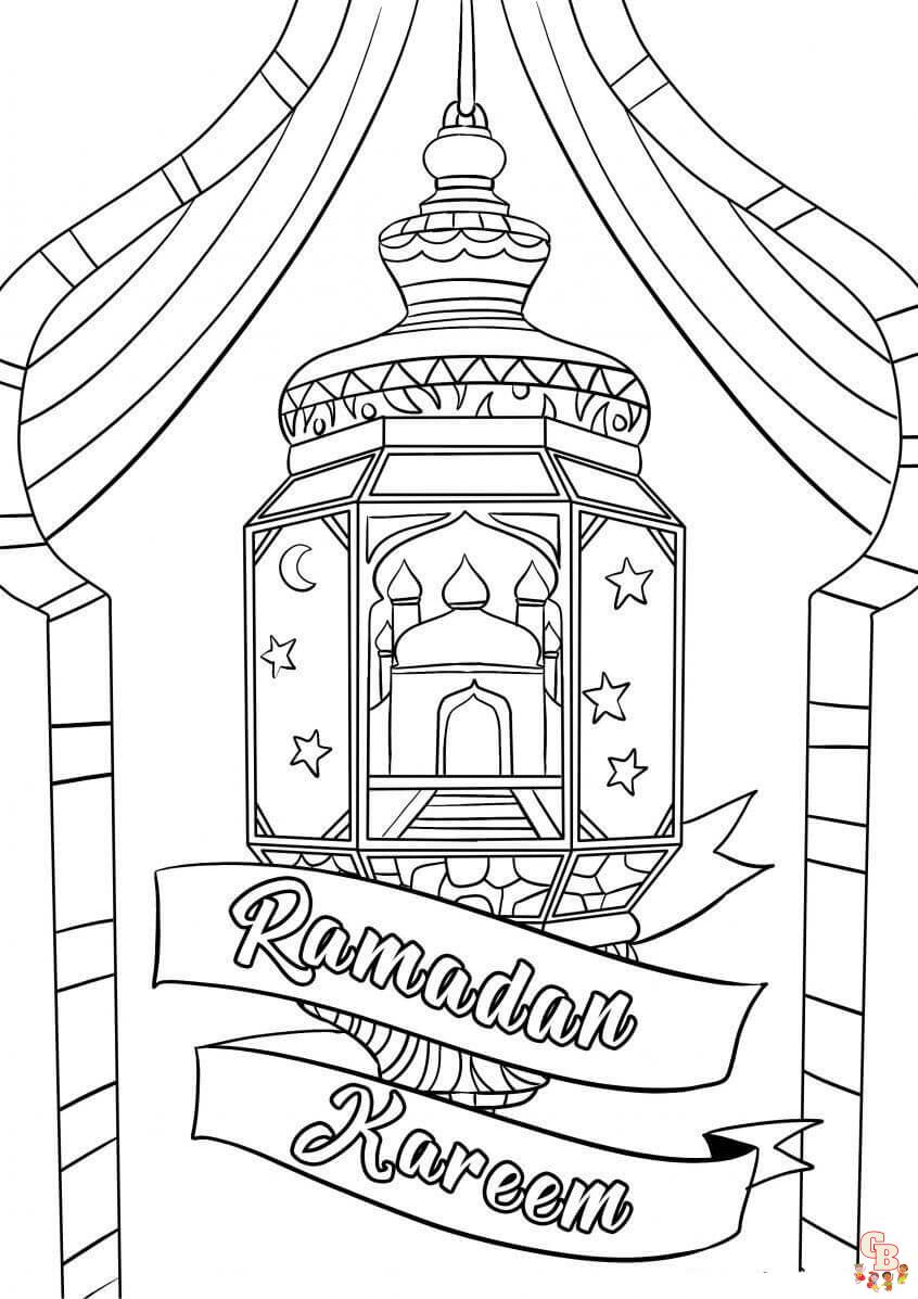 Ramadan coloring pages
