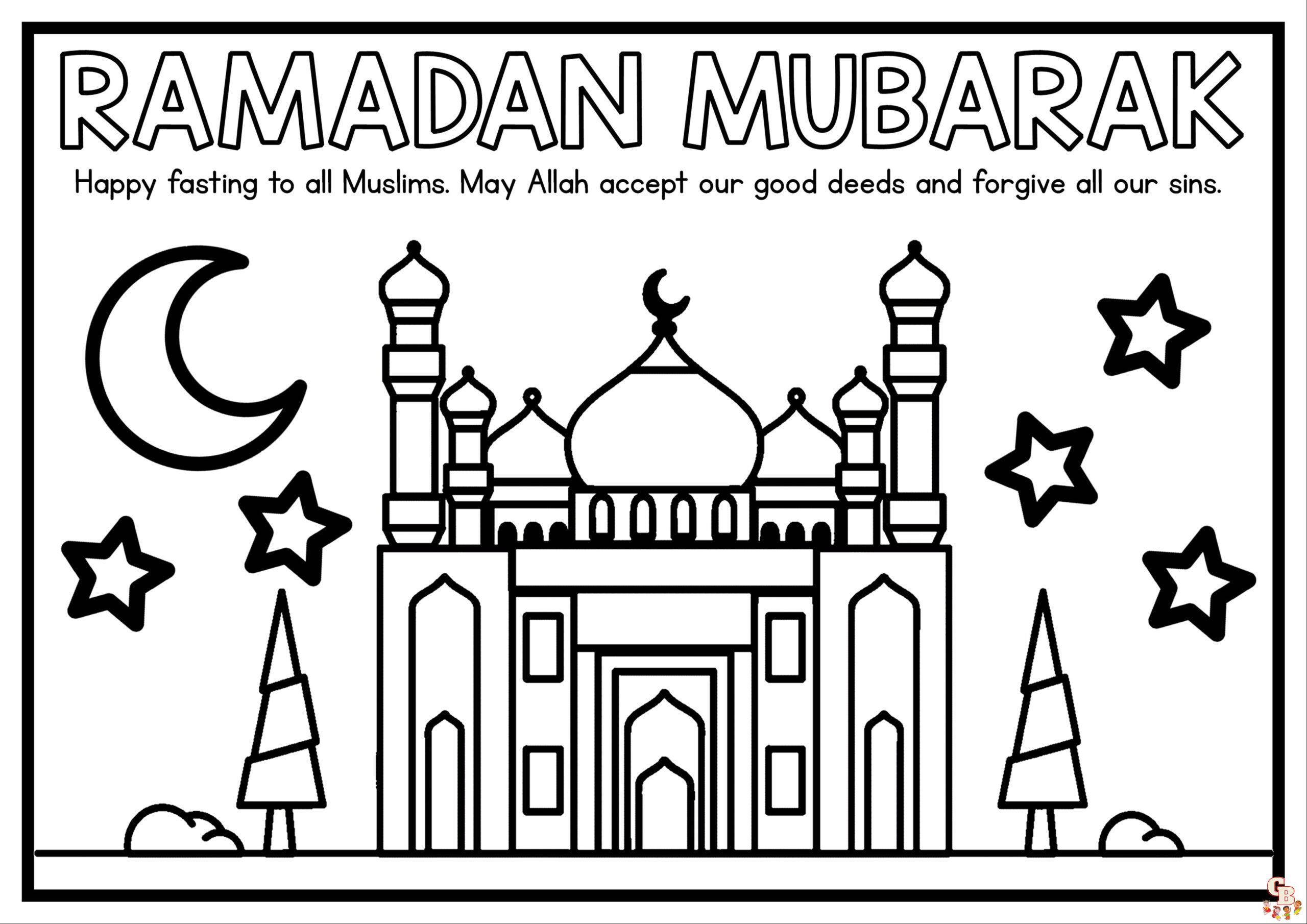 Ramadan coloring pages