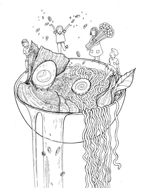 Doodling coloring pages â