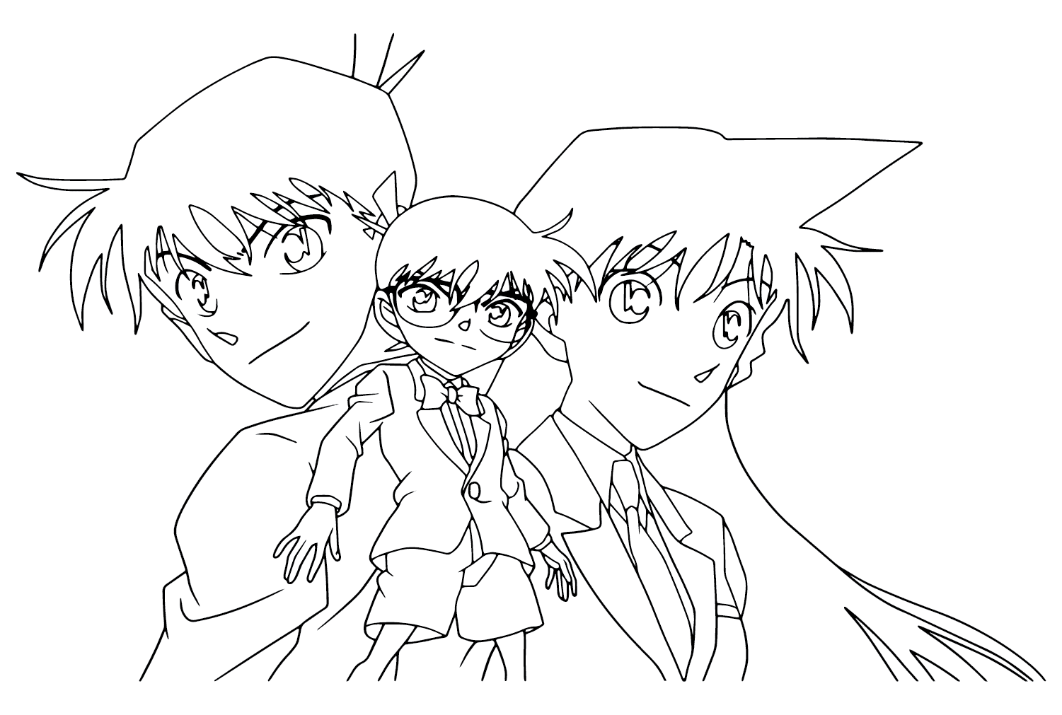 Ran mori coloring pages