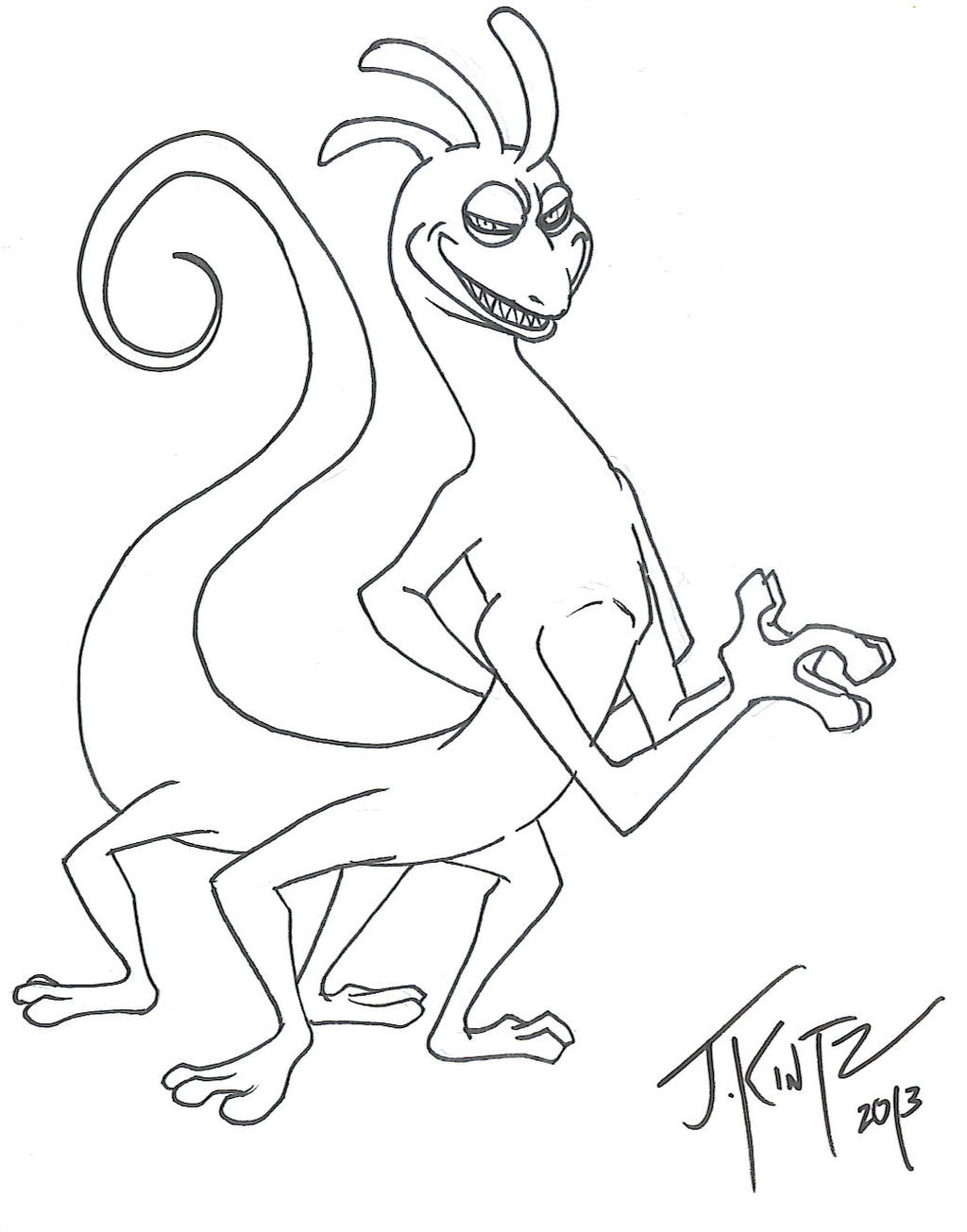 Randall boggs lineart by rinkusu on