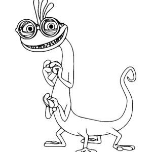 Monsters university coloring pages printable for free download