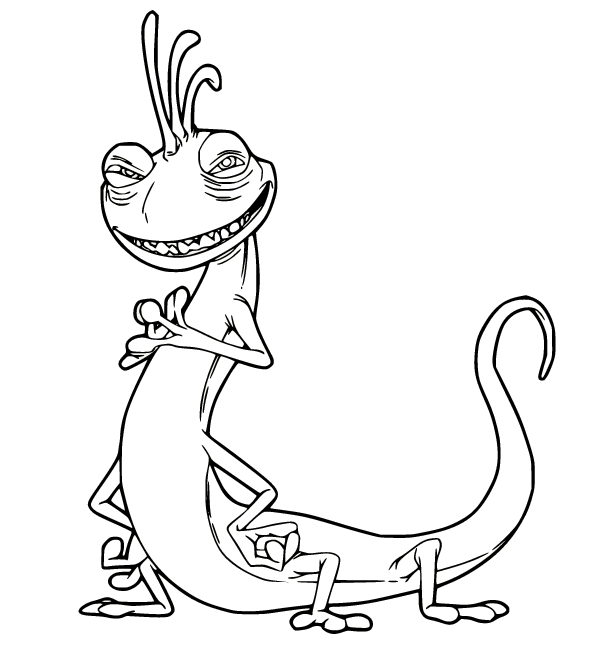 Monsters inc coloring pages printable for free download