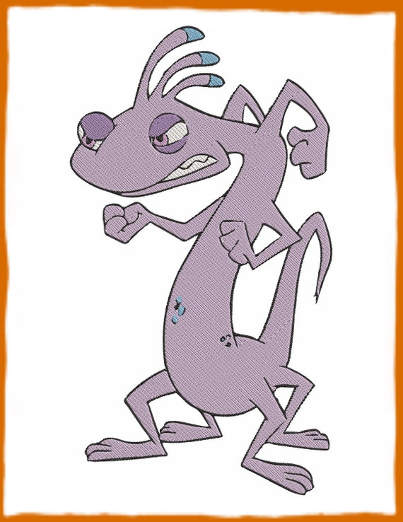 Randall boggs monsters inc filled embroidery design