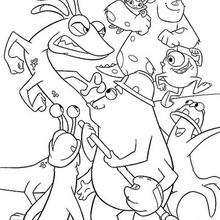 Randall is mad coloring pages
