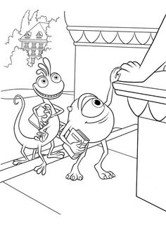 Best randall boggs ideas randall boggs monsters inc monster university