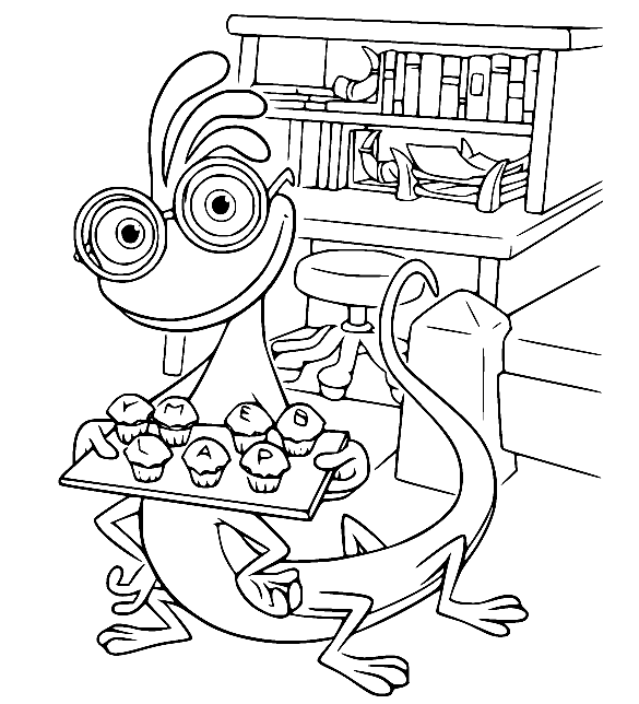 Monsters university coloring pages printable for free download