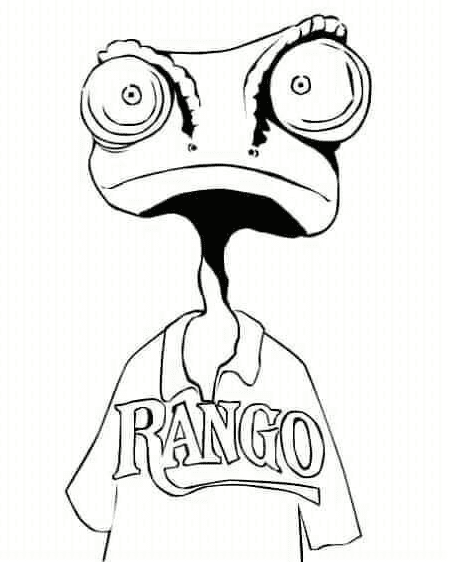 Rango coloring pages printable for free download