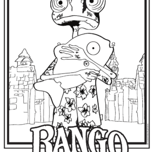 Rango coloring pages printable for free download