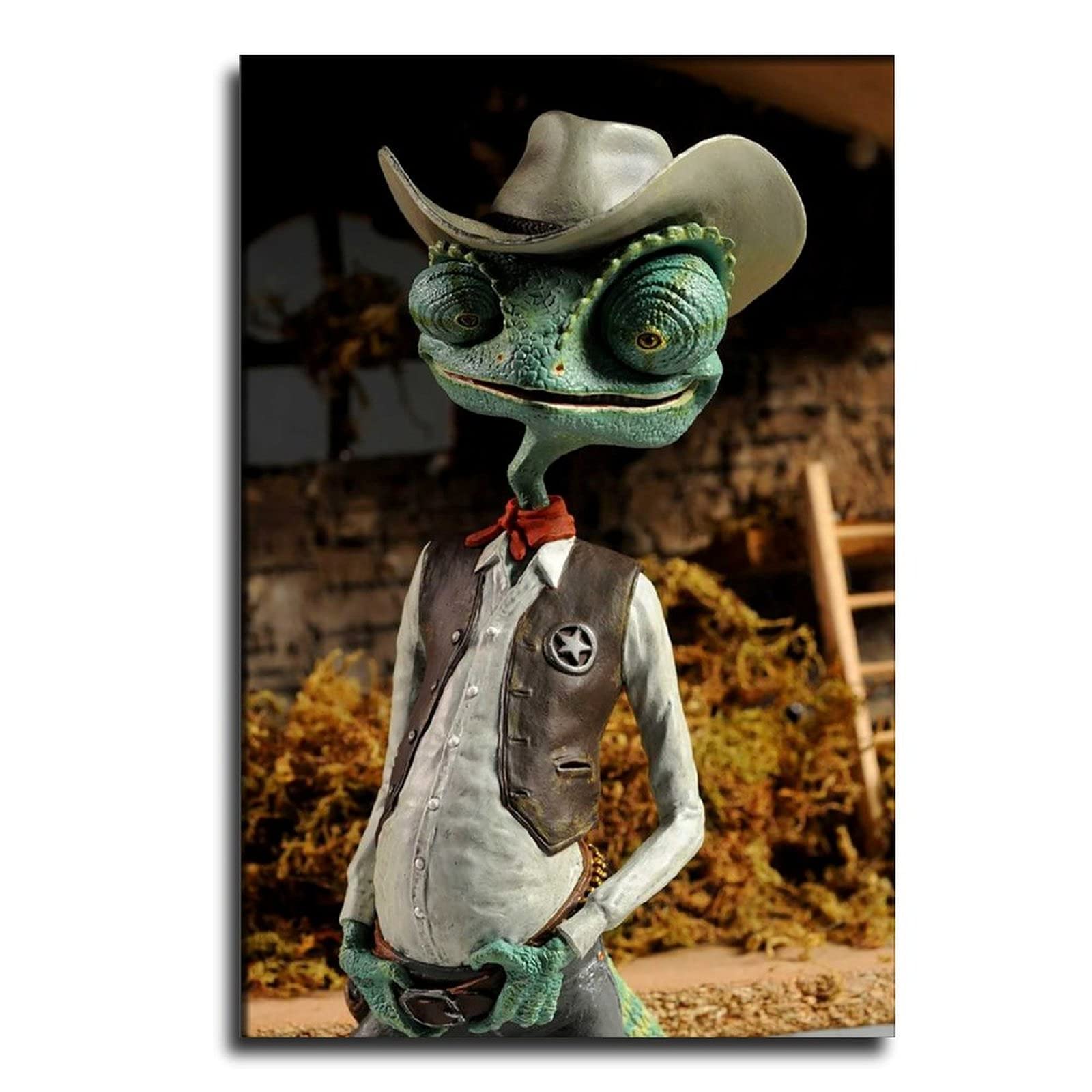 Srter sheriff rango comic nvas art poster and wall art picture print modern family bedroom decor posters ãinchãcm home