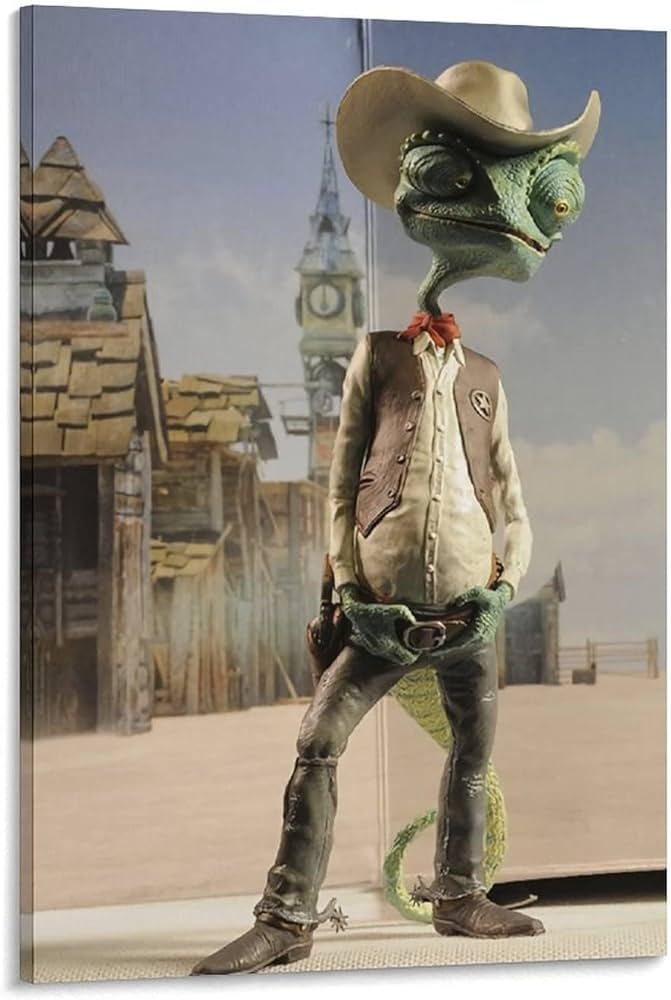 Nayuko hot toys rango poster for aesthetic room decor merch art wall print wallpaper for bedroom for teen girls boys xinchxcm home