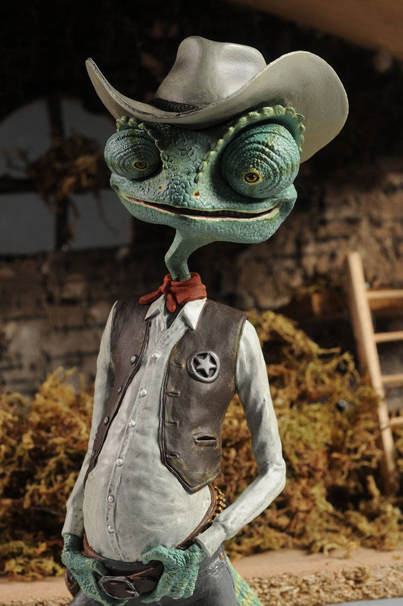 Download sheriff rango wears hat wallpaper