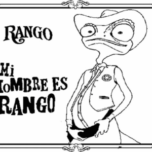 Rango coloring pages printable for free download