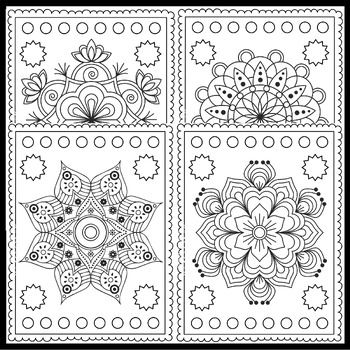 Diwali coloring pages diwali rangoli coloring pages diwali coloring sheets