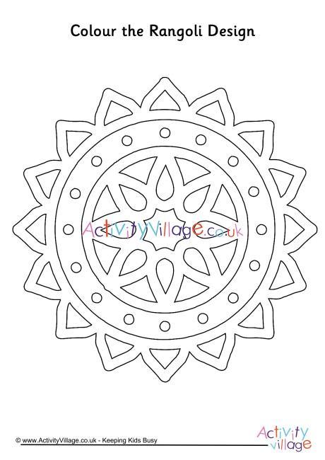 Rangoli louring page
