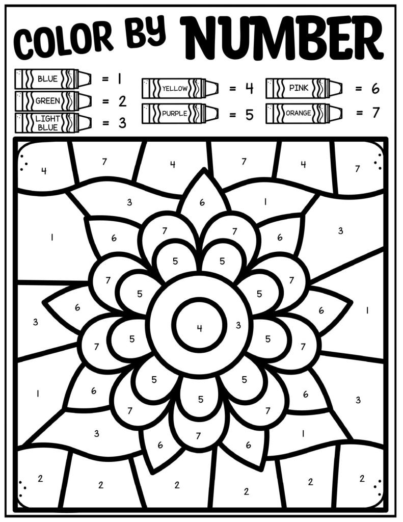 Diwali lor by number pages for kids free printable