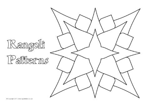 Rangoli pattern sheets sb