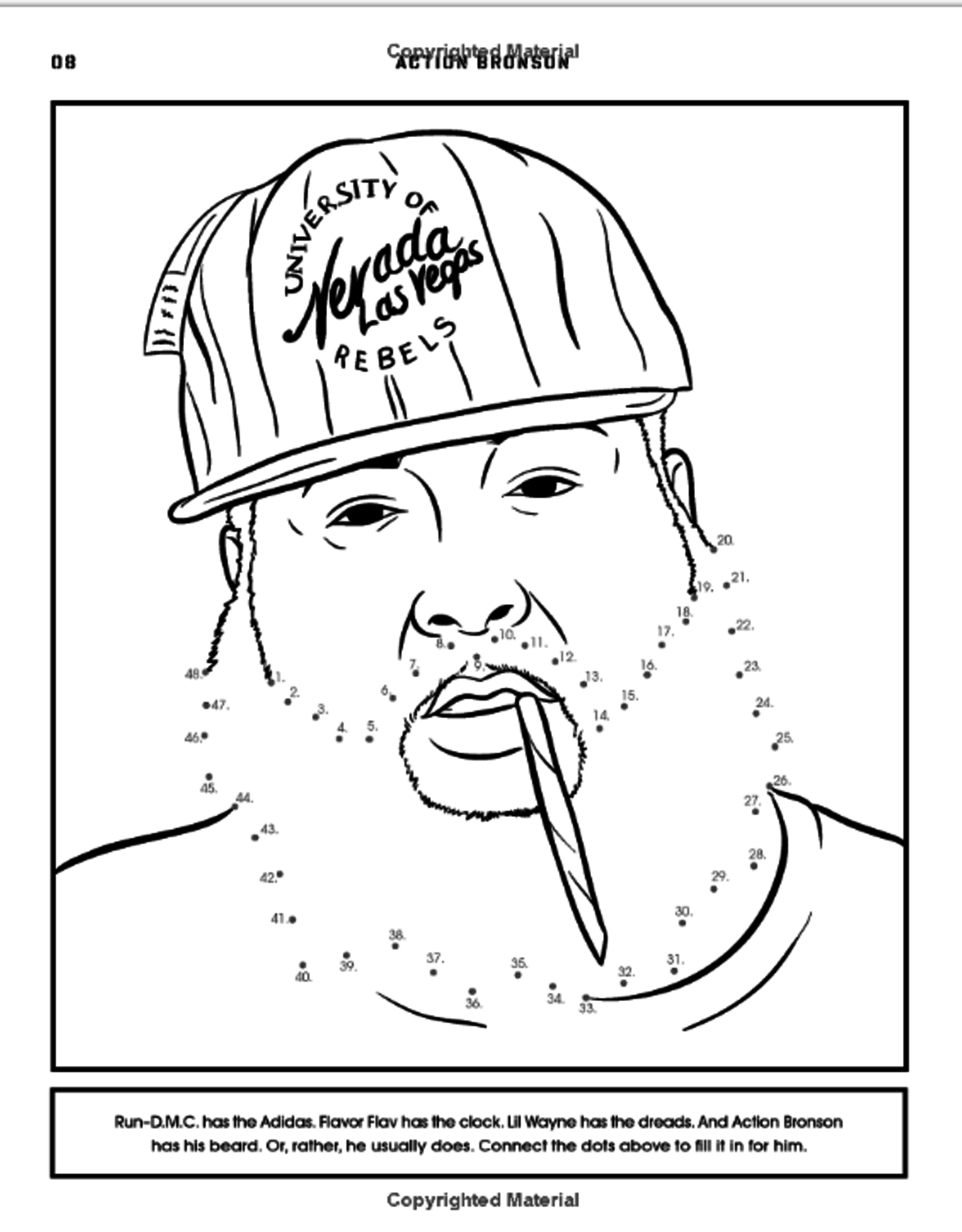 Bun bs rap coloring book