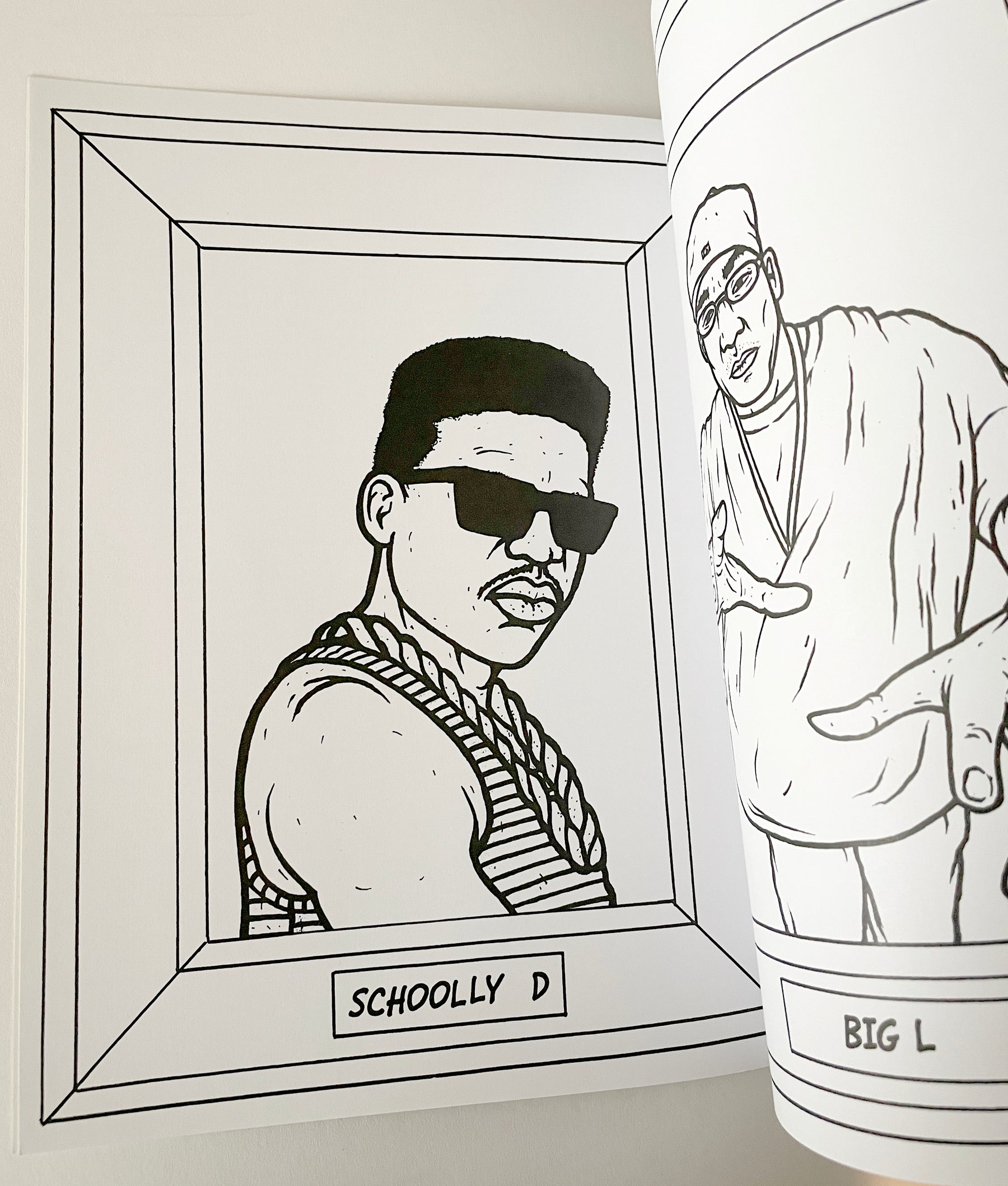 Gangsta rap coloring book â last gasp